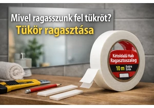 Mivel ragasszunk fel tükröt? – Tükör ragasztása egyszerűen és biztonságosan