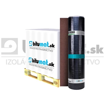 Bitubitagit Palazuzalékos zárolemez (Vörös) 10 m2
