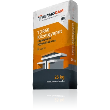 Kőzetgyapot Ragasztó és Ágyazótapasz Thermodam 25kg/zsák