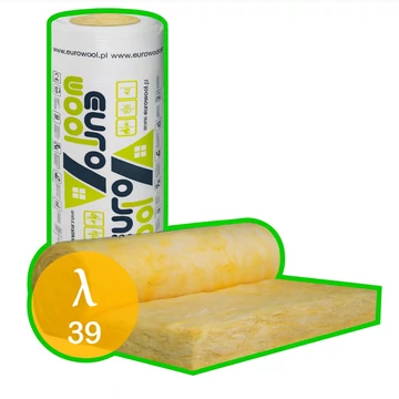 Eurowool M11 Nova 0,039 Tekercses Üveggyapot 100 mm vastag 10,80m2/tekercs