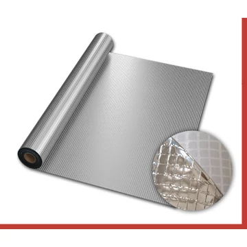 Párazáró hőtükör fólia szálerősítéssel Rewaxx Metal L90     75m2