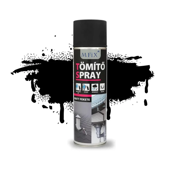 Tömítő Spray Fekete MFix 500 ml