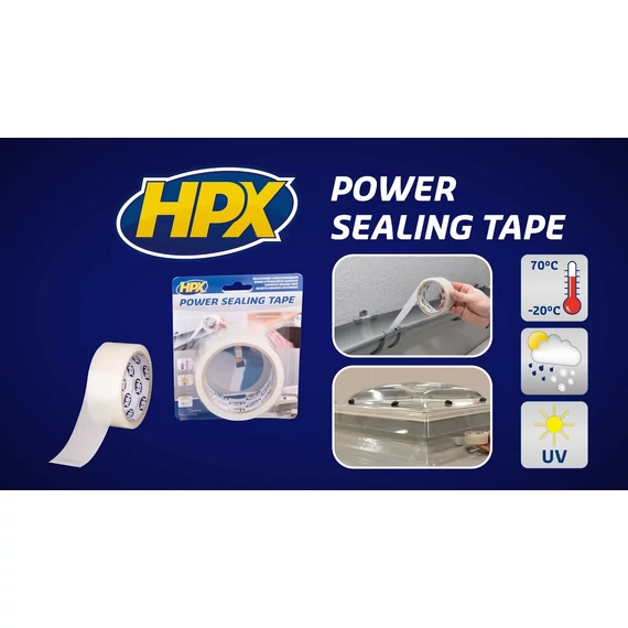 Nagy Ragasztóerejű Tömítőszalag - 38mm x 1,5m HPX Power Sealing Tape