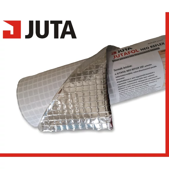 Párazáró hőtükör fólia szálerősítéssel Jutafol Neo150 Light 75m2